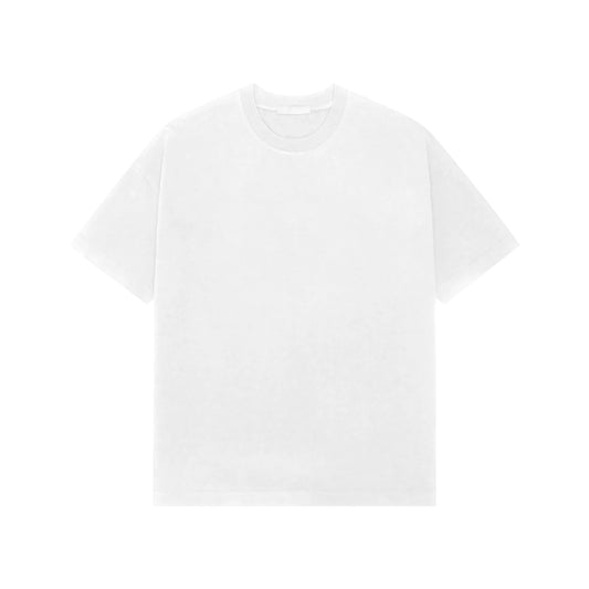 Men's Plain Premium Oversized T-Shirt - White