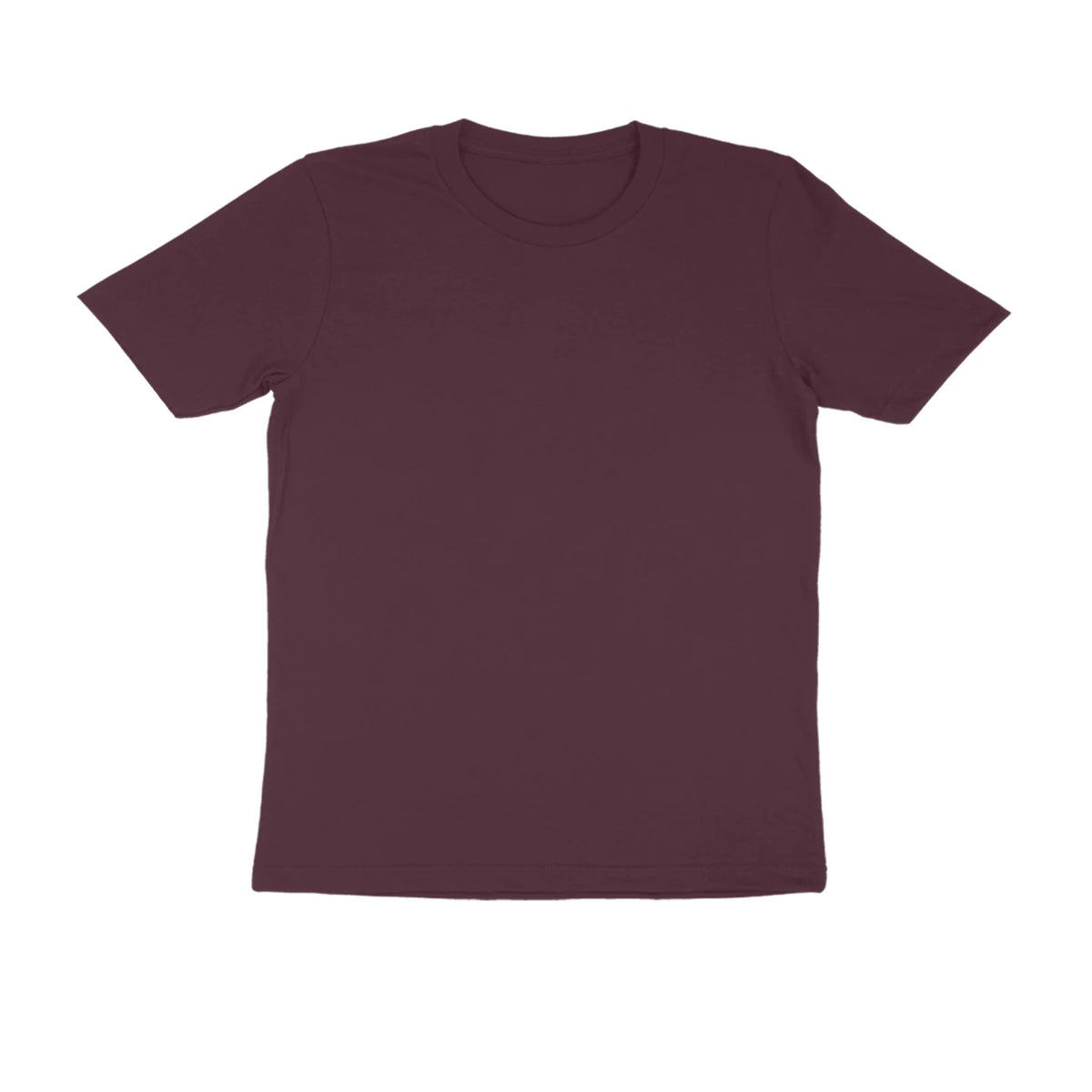 Men's Premium Plain T-Shirt - Classic & Deep Colours - Burgundy