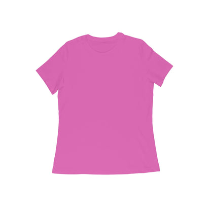 Women's Plain Round Neck T-Shirt