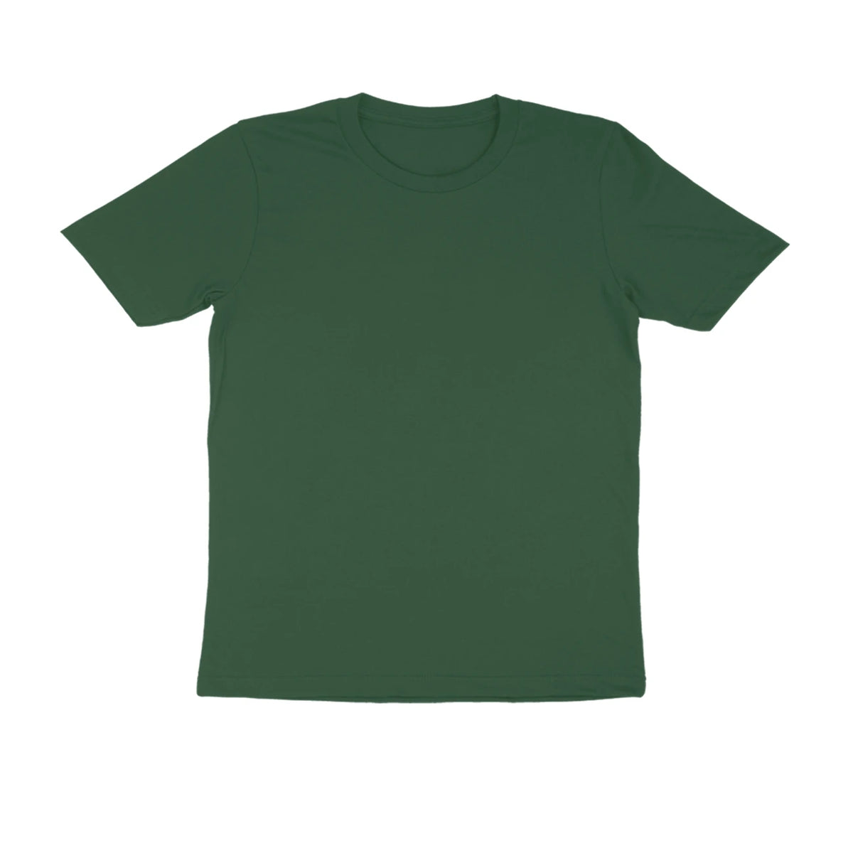 Men's Premium Plain T-Shirt - Bright & Earthy Colours - Olive Green