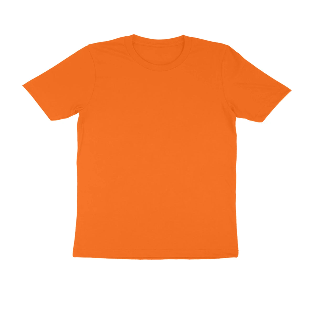Men's Premium Plain T-Shirt - Bright & Earthy Colours - Orange