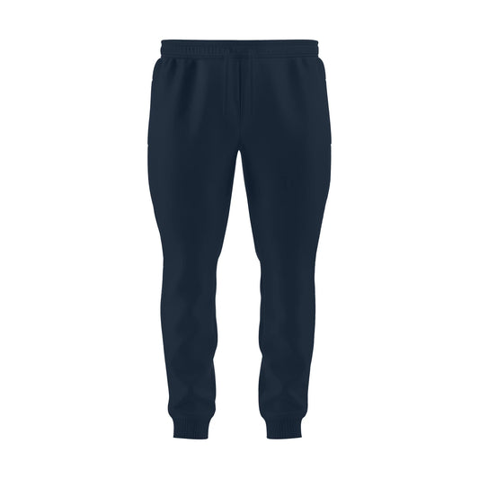 Men's Plain Joggers - Navy Blue