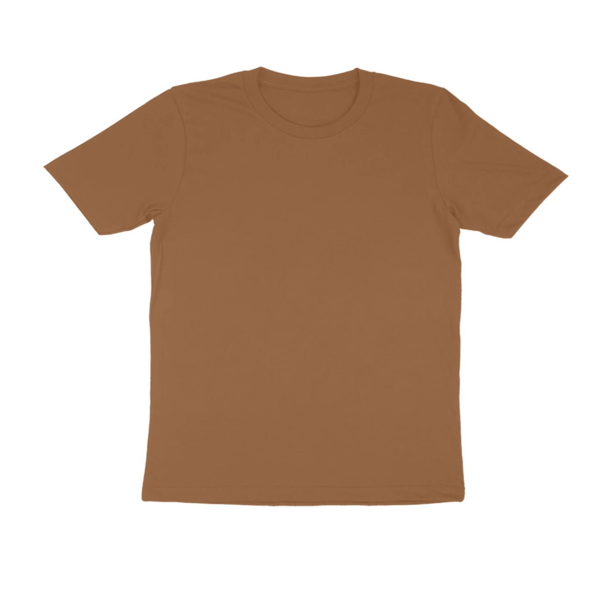 Men's Premium Plain T-Shirt - Classic & Deep Colours - Chocolate Brown