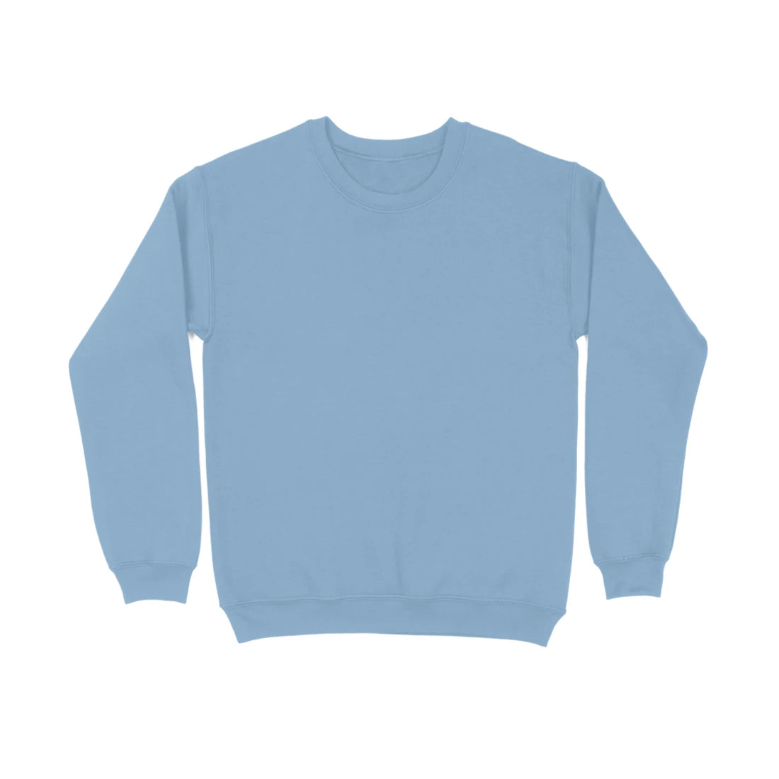 Men's Plain Sweatshirt - Baby Blue