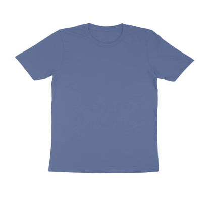 Men's Premium Plain T-Shirt - Classic & Deep Colours - Smoke Blue