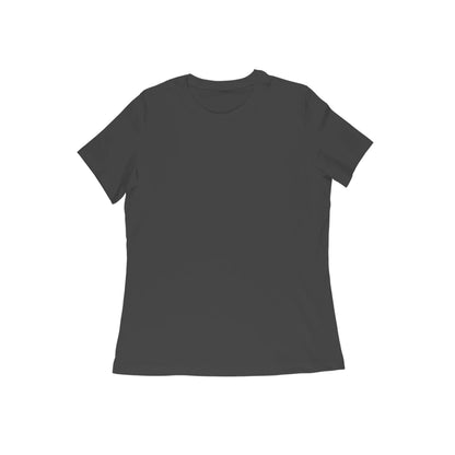 Women's Plain Round Neck T-Shirt