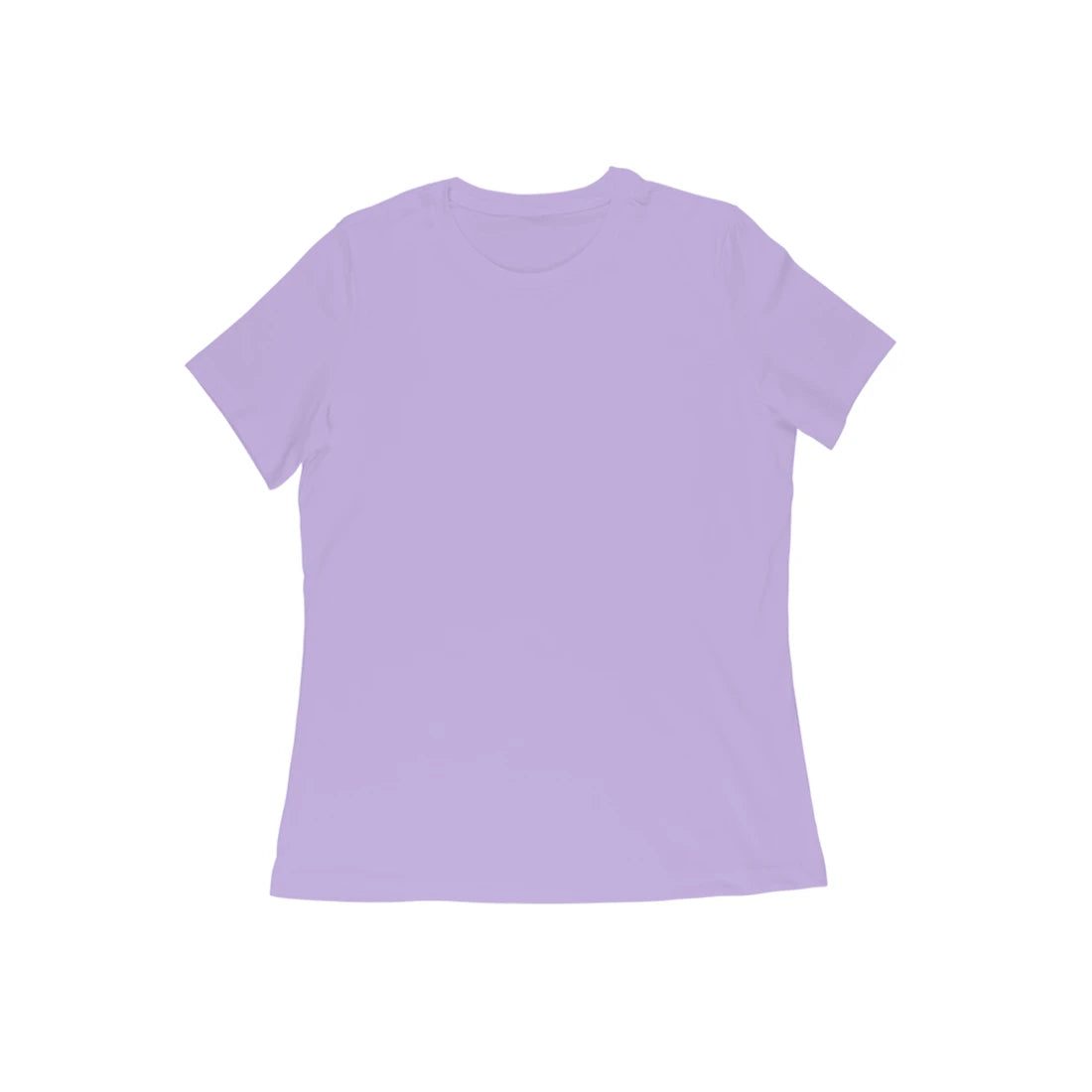 Women's Plain Round Neck T-Shirt