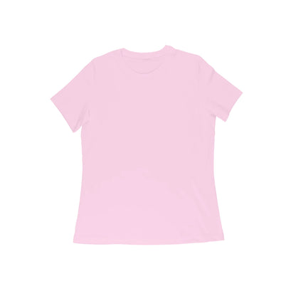 Women's Plain Round Neck T-Shirt