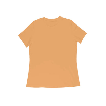 Women's Plain Round Neck T-Shirt