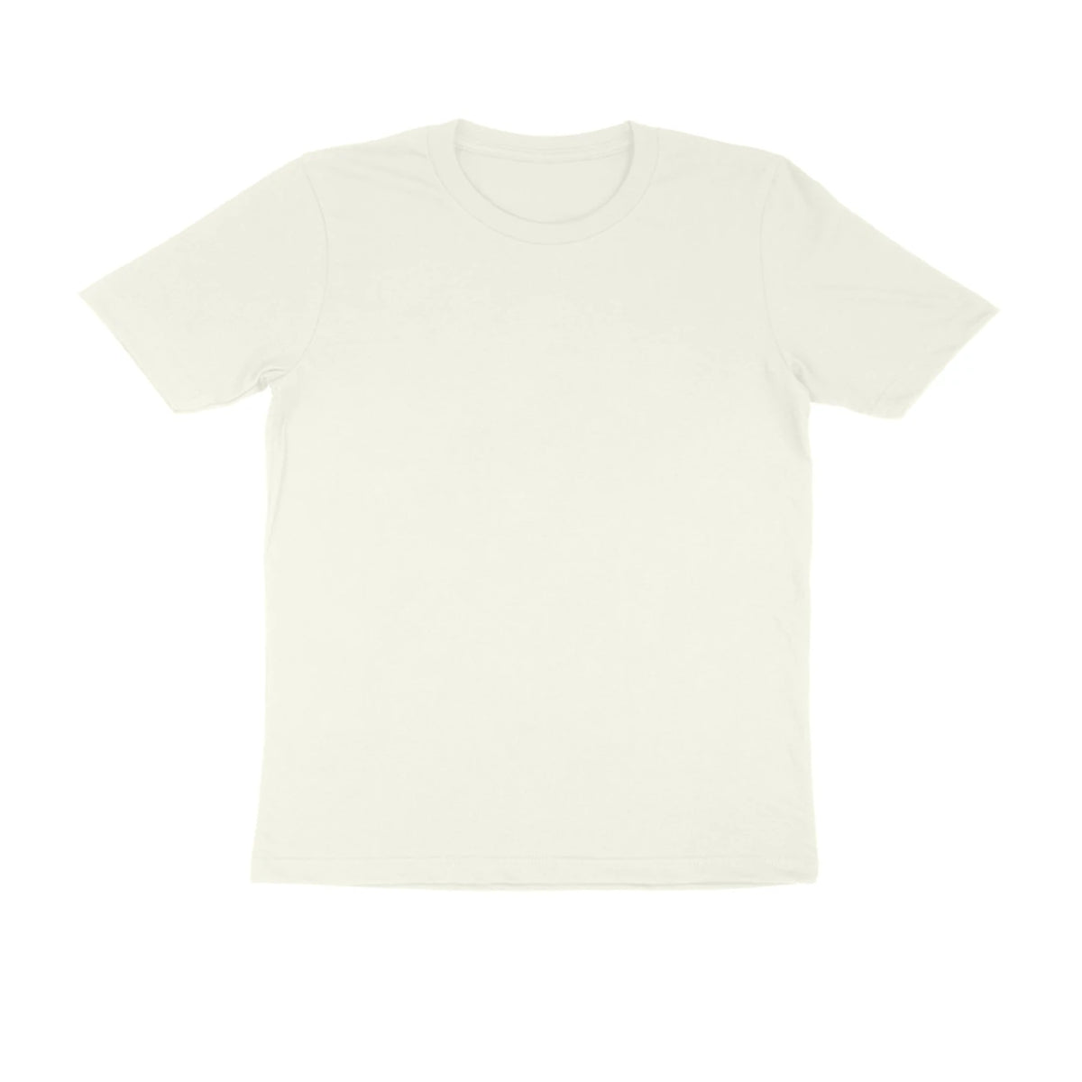 Men's Premium Plain T-Shirt - Soft & Light Colours - Ivory