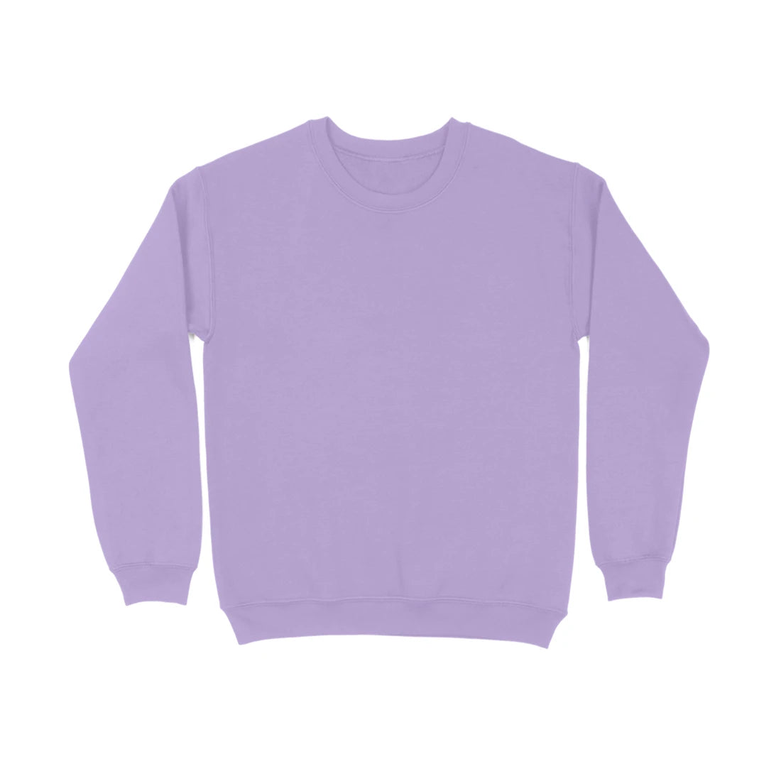 Men's Plain Sweatshirt - Iris Lavender
