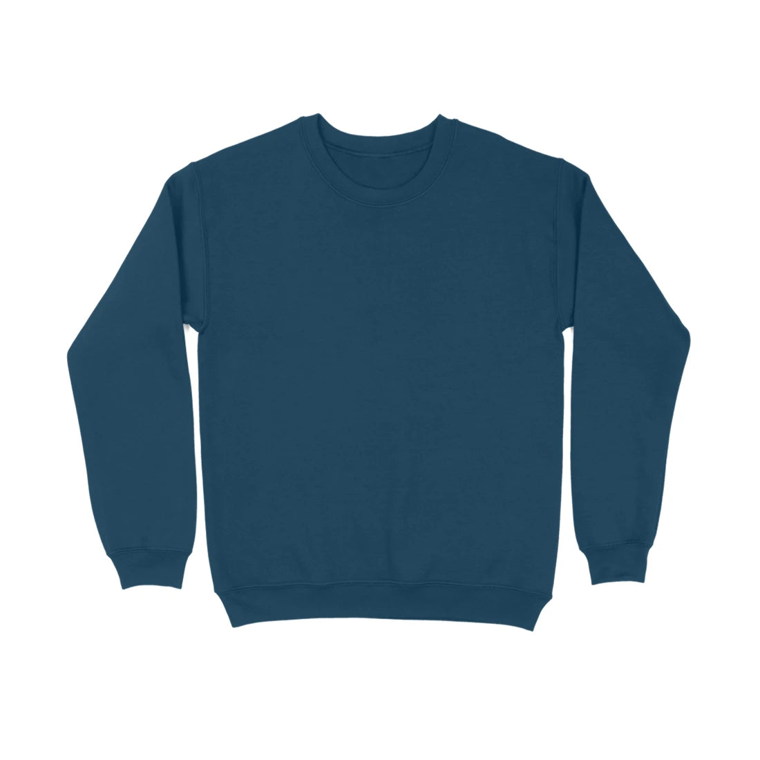 Men's Plain Sweatshirt - Navy Blue