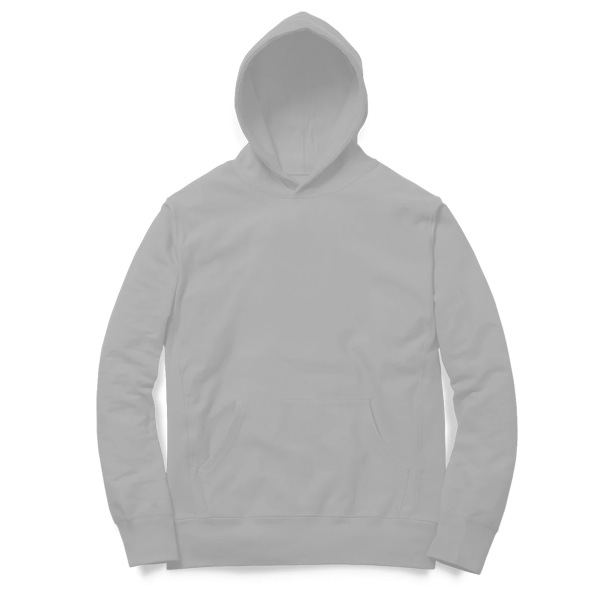 Regular Hoodie - Melange Grey